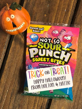 Trick or Treat Halloween Stickers