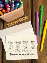 Golden Girls Note Cards