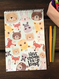 Animal Heads Notebook