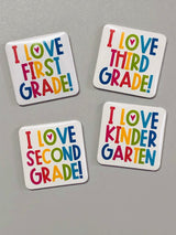 I Love (Grade) Magnet