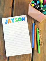 Stone Name Personalized Notepad