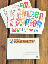 Primary Fun Name Teacher Postcards (Grade Choice)