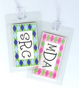 Argyle Bag Tag | Luggage Tag