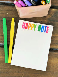 RTS: Happy Note Rainbow Block Small Notepad