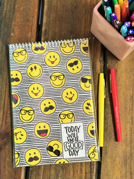 RTS: Emoji Good Day Top Spiral Notebook