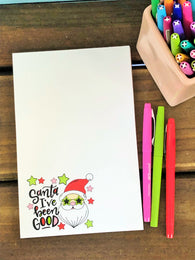 RTS: Santa I have Been Good Large Notepad