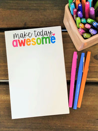 RTS: Make Today Awesome Large Notepad